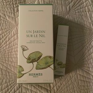 Hermes Paris toilette 3.3 fl oz (in packaging) and travel size